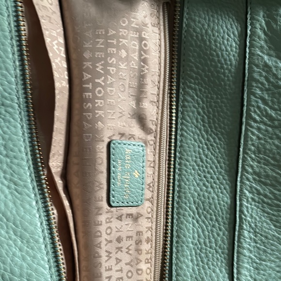 Kate Spade mint green Leather Bag